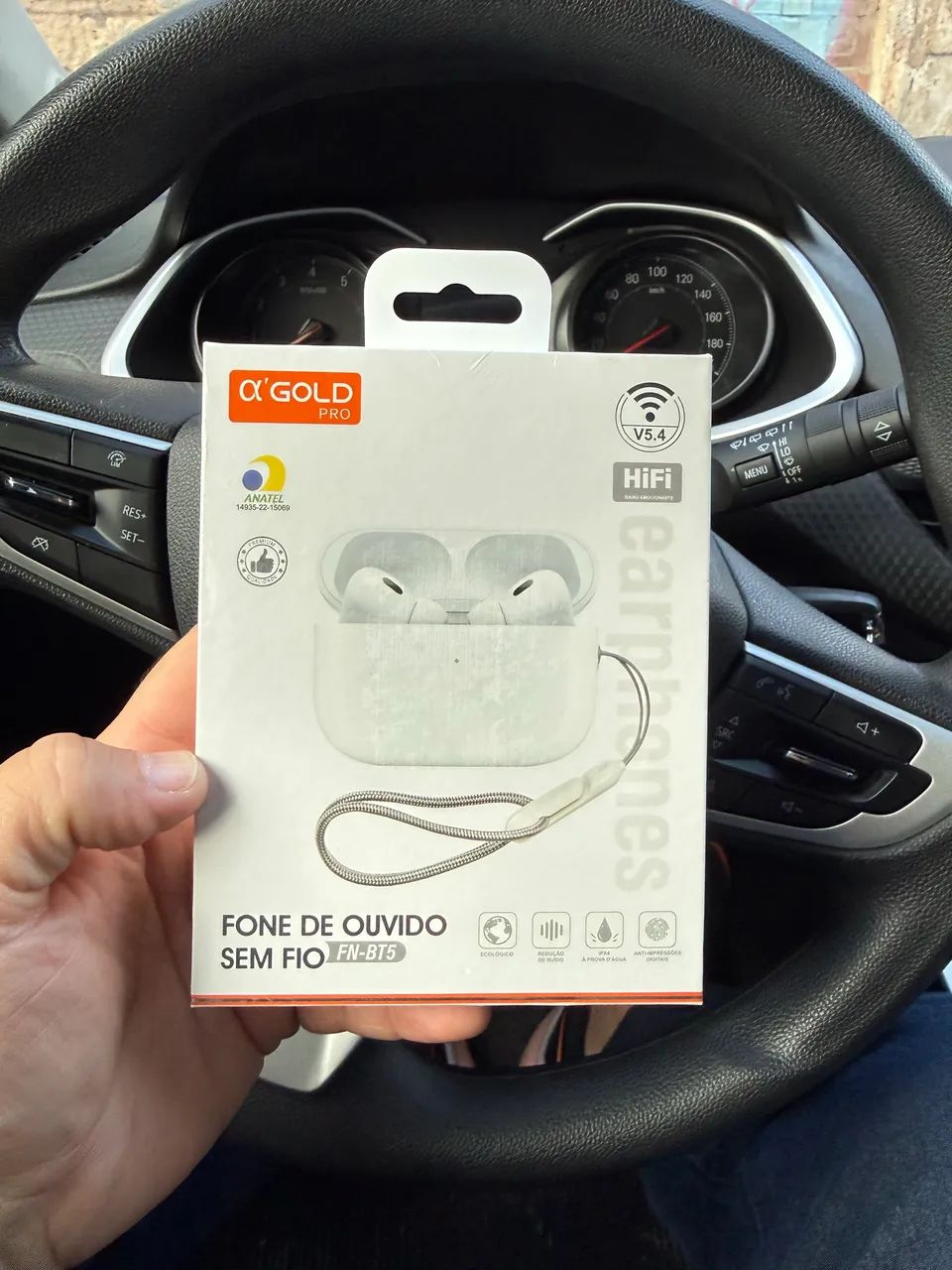FONE DE OUVIDO FN-BT5 GOlD  - Foto 3