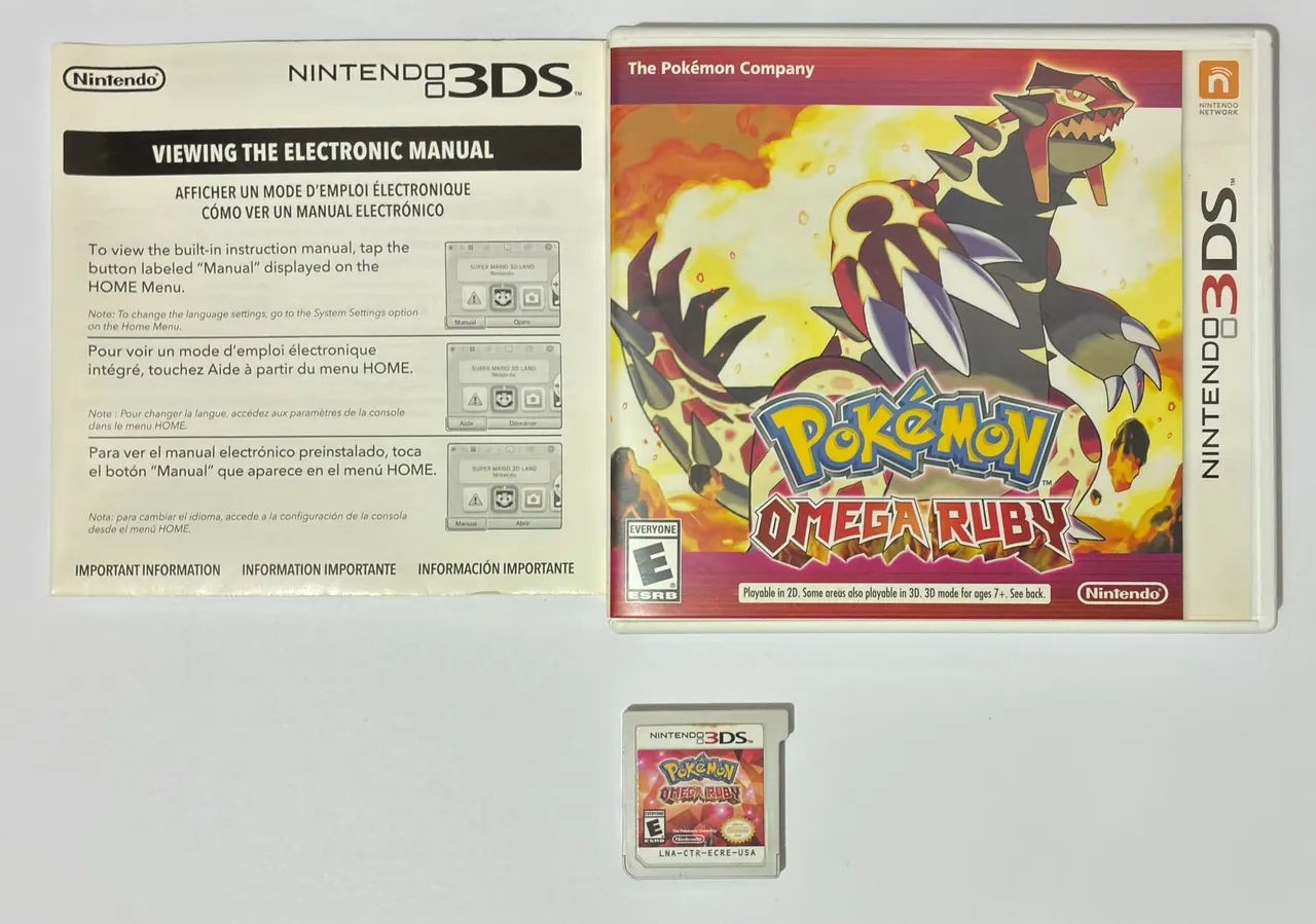 Pokémon Omega Ruby Nintendo 3Ds