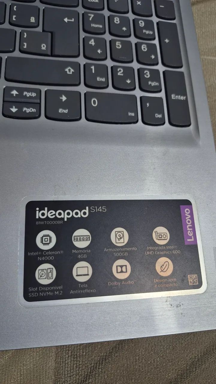Notebook ideapad S145 lenovo - Foto 2