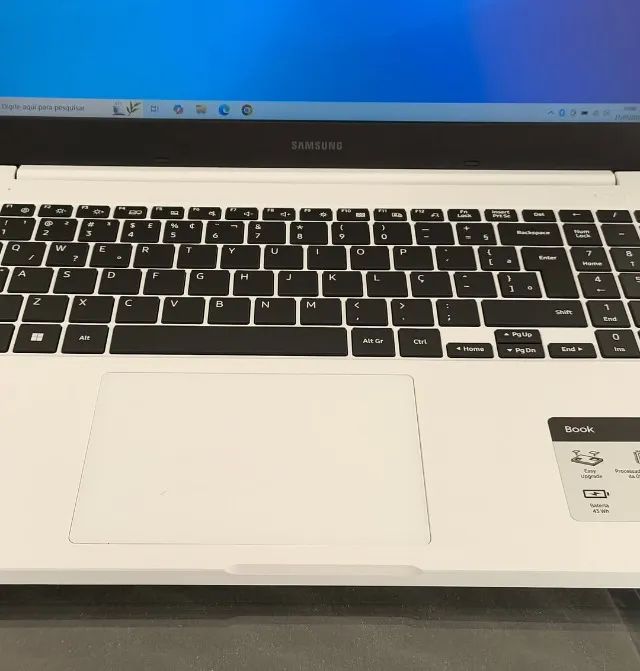 Notebook Samsung Celeron 4GB RAM SSD 128GB Tela 15.6 Bateria Nova - Foto 4