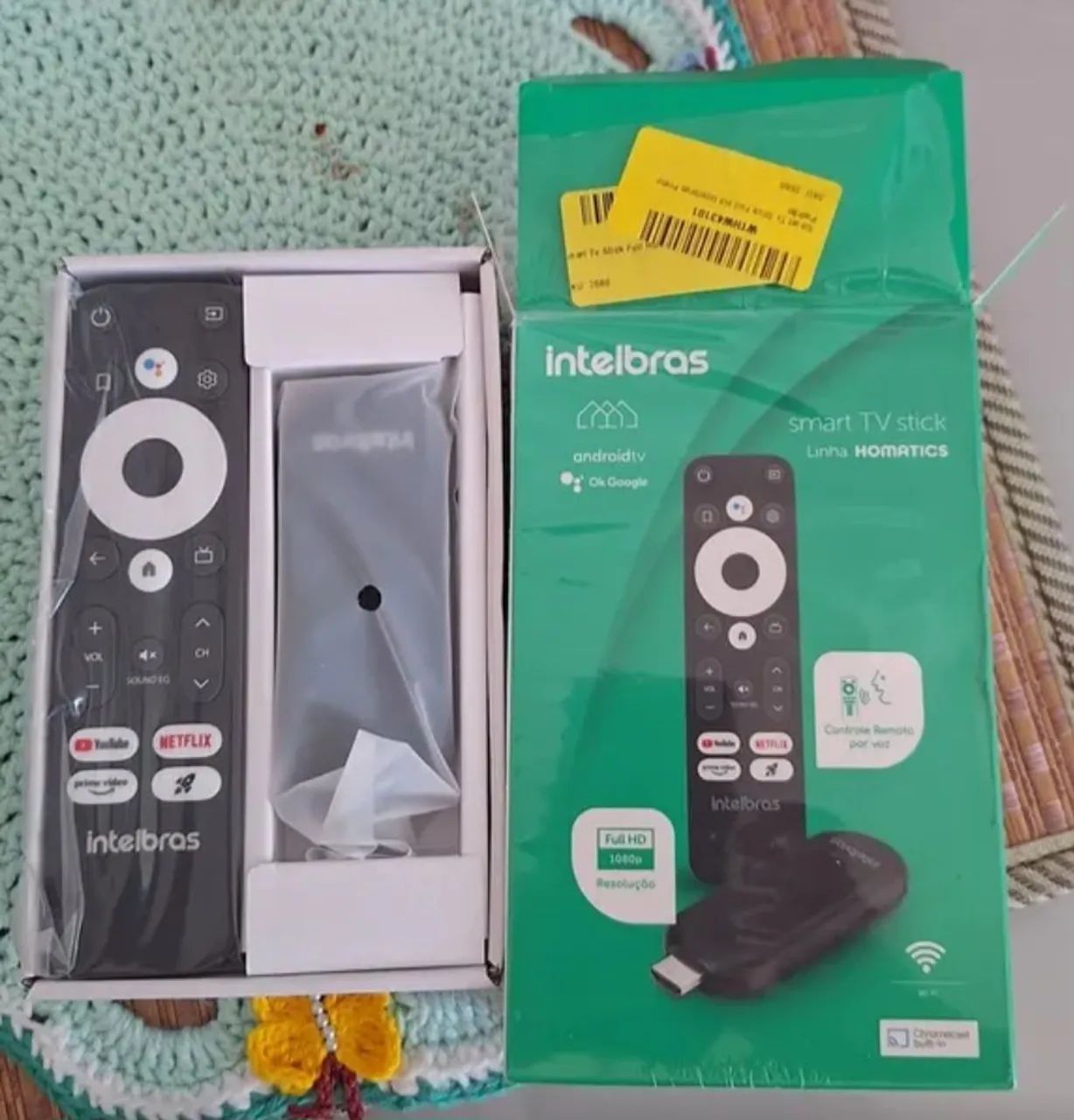 Smart TV Stick Full HD Intelbras