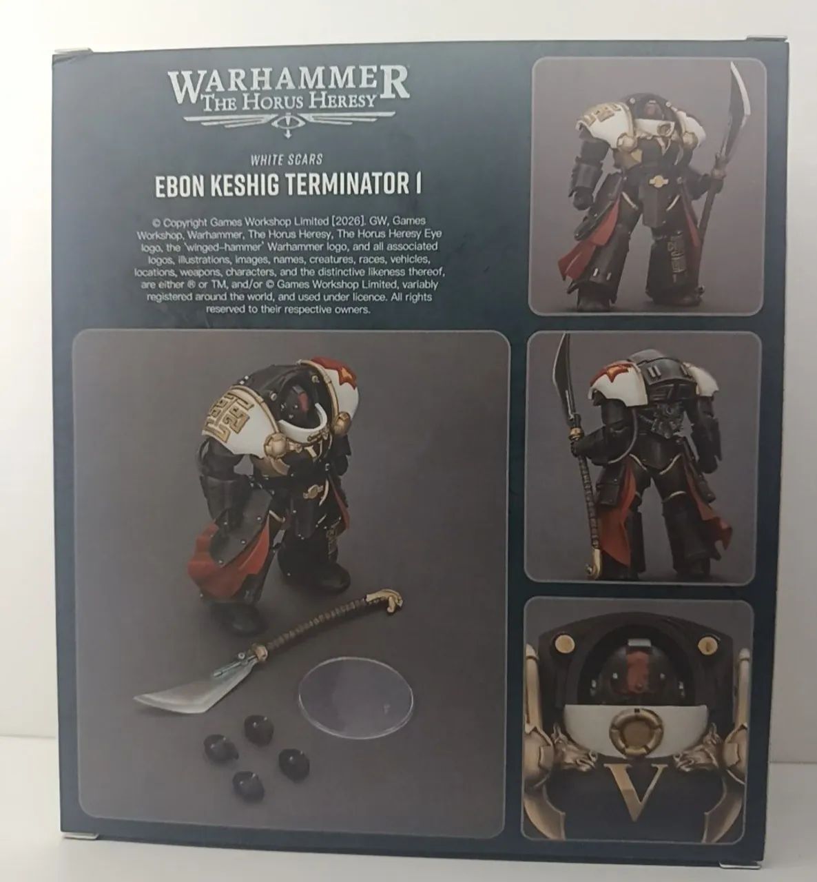 Terminator Tartarus White Scars Joytoy Warhammer  - Foto 3