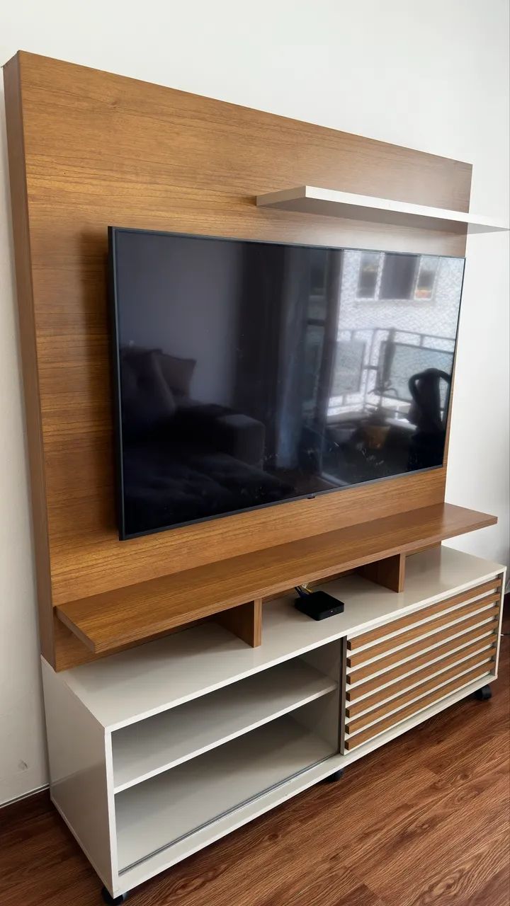 Moderno Rack com Painel  - Estado de Novo - Foto 3