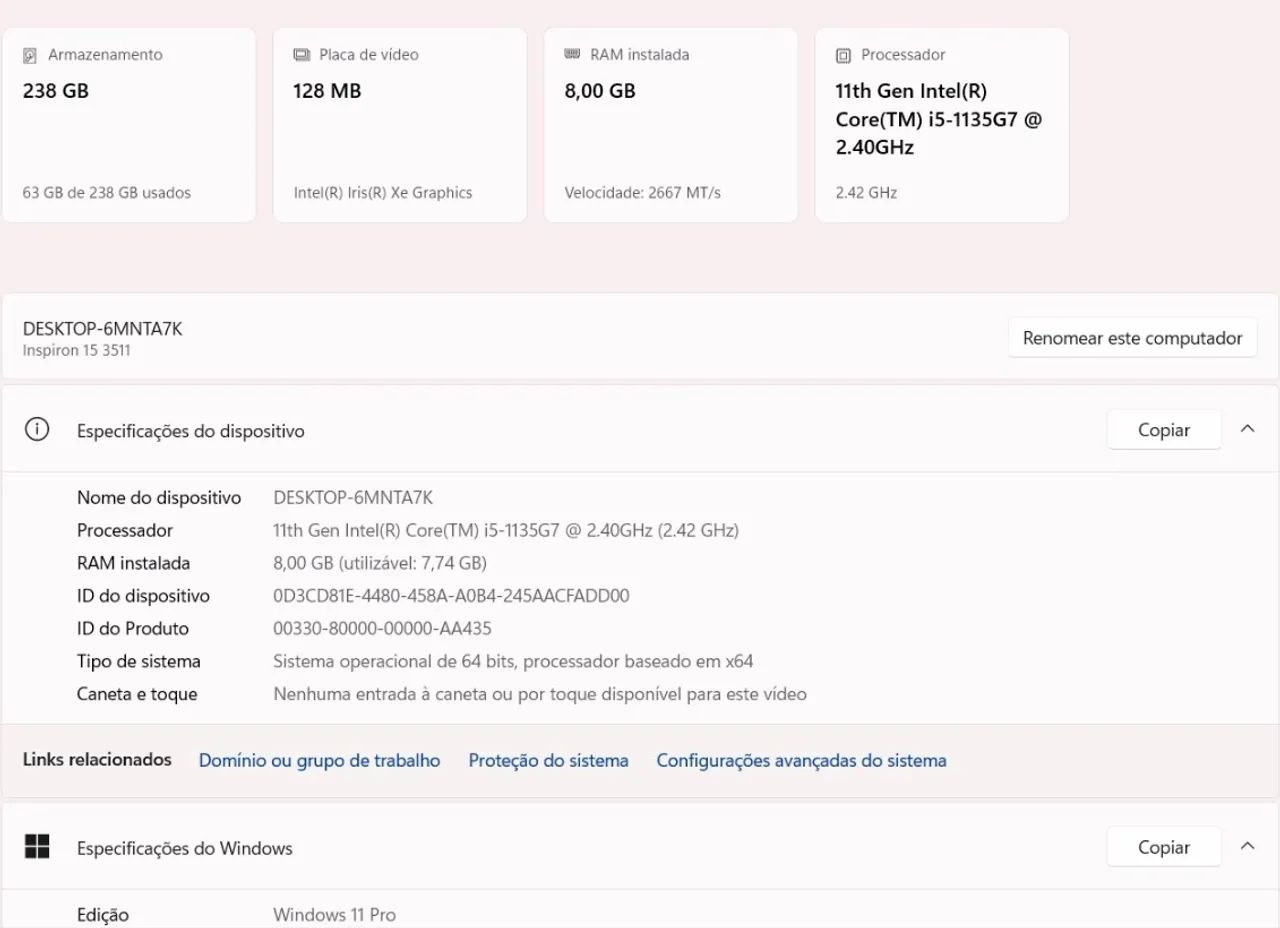 Notebook Dell I5 8gb - Foto 4