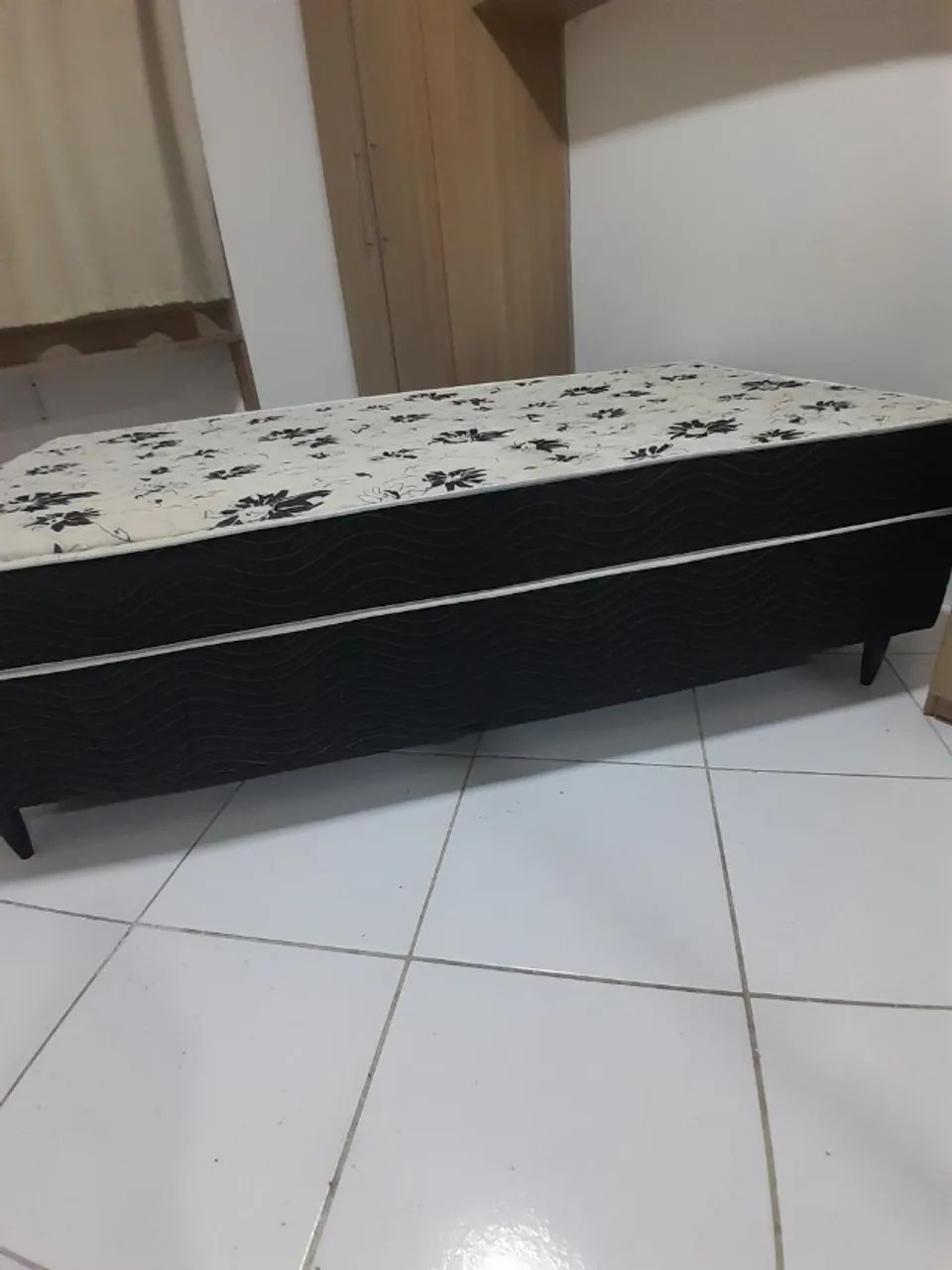 Cama Solteiro Union Colchão Conjugado - Foto 2