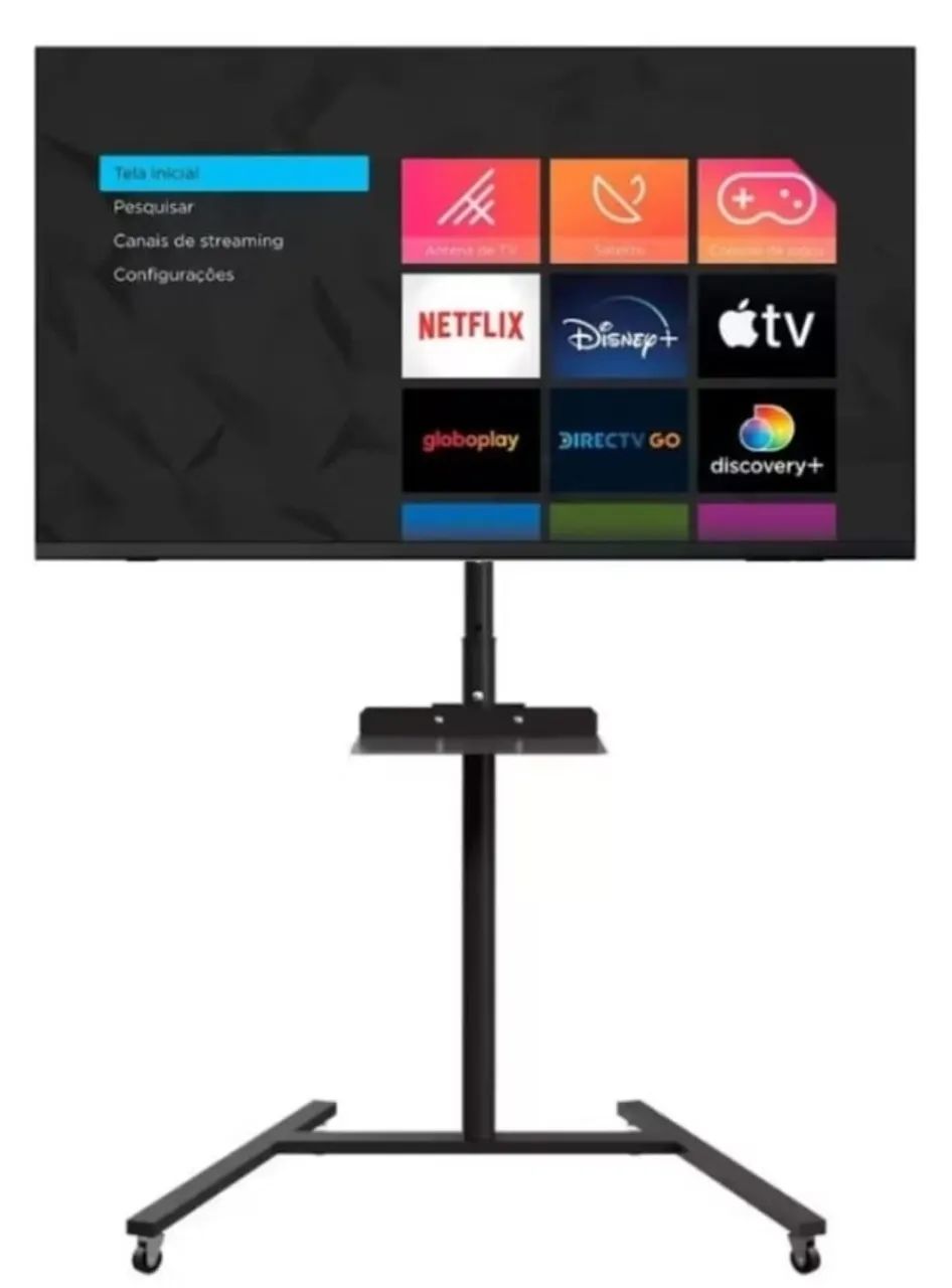 SUPORTE PEDESTAL PARA TV E NOTEBOOK