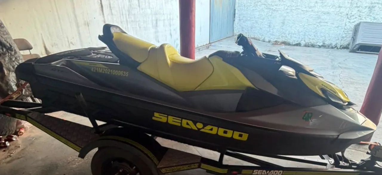 Vendo jet sky gti se com som com carreta nova - Foto 3