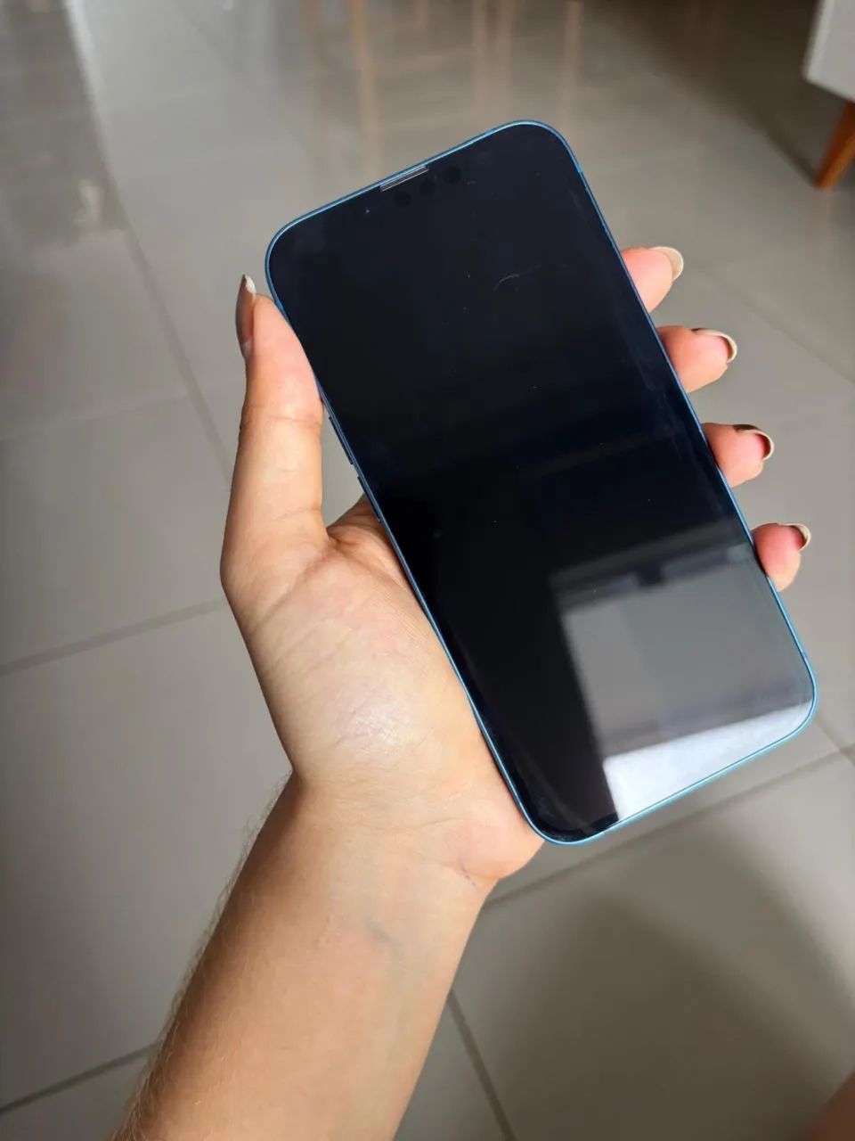 iphone 13 azul 128gb - Foto 3