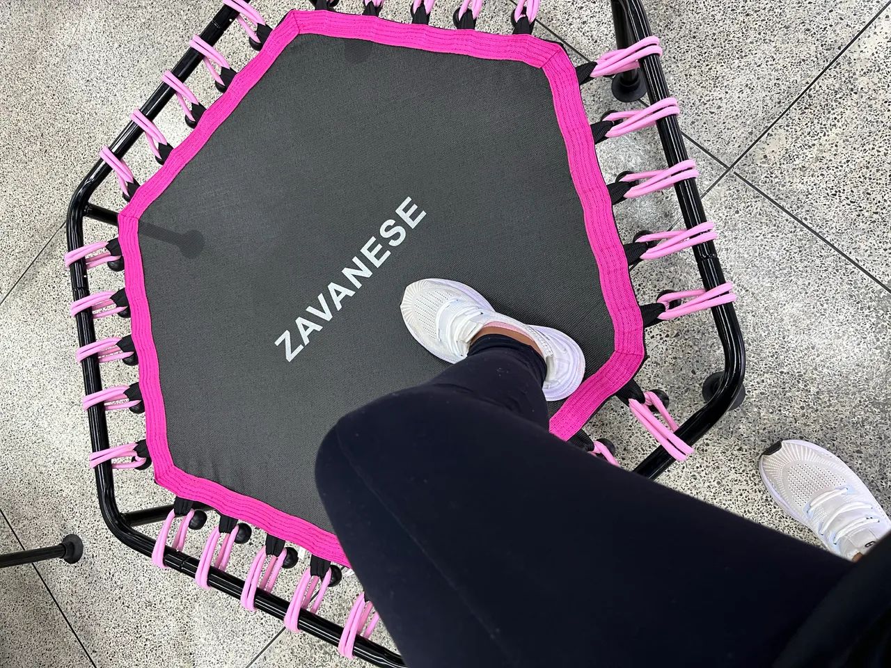 Jump com elásticos rosa 