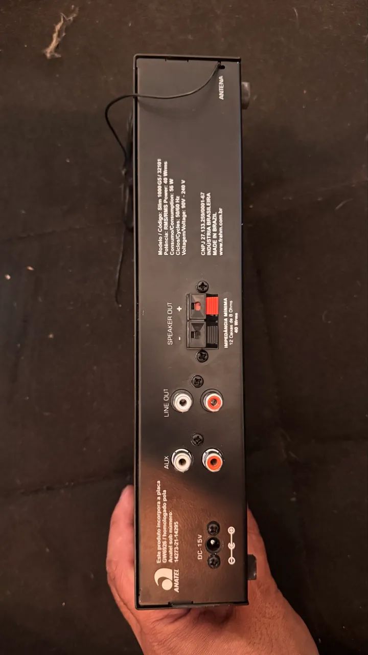 Kit amplificador e auto falante de embutir  - Foto 4