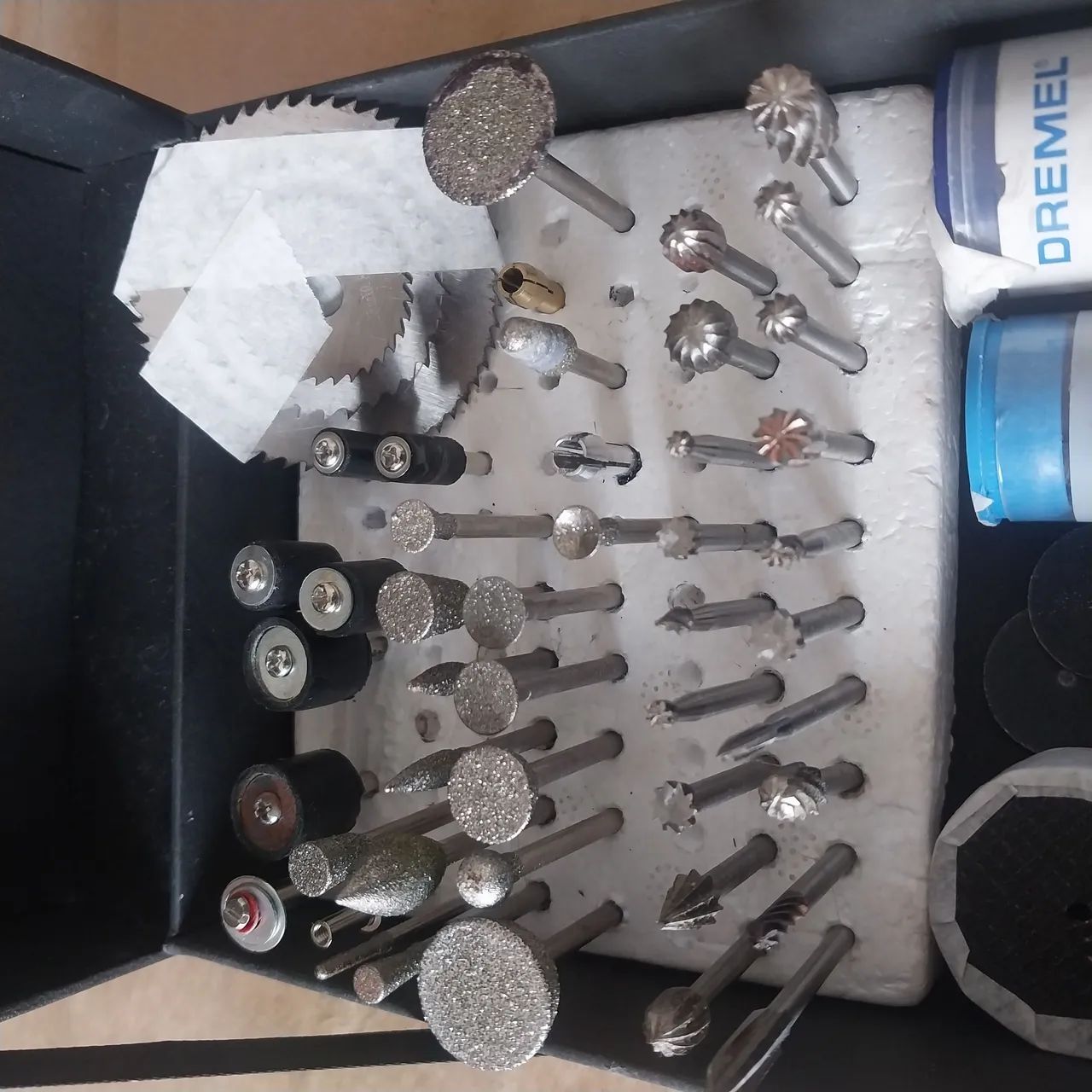Kit para furadeira e micro retifica dremel - Foto 2