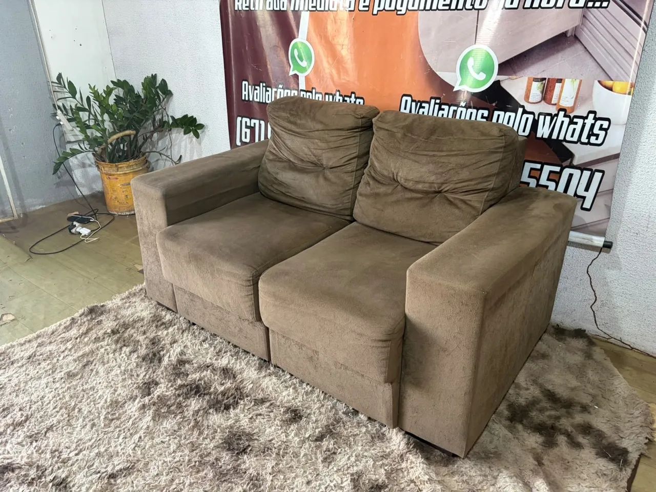 Sofa apenas retrátil ótimo estado