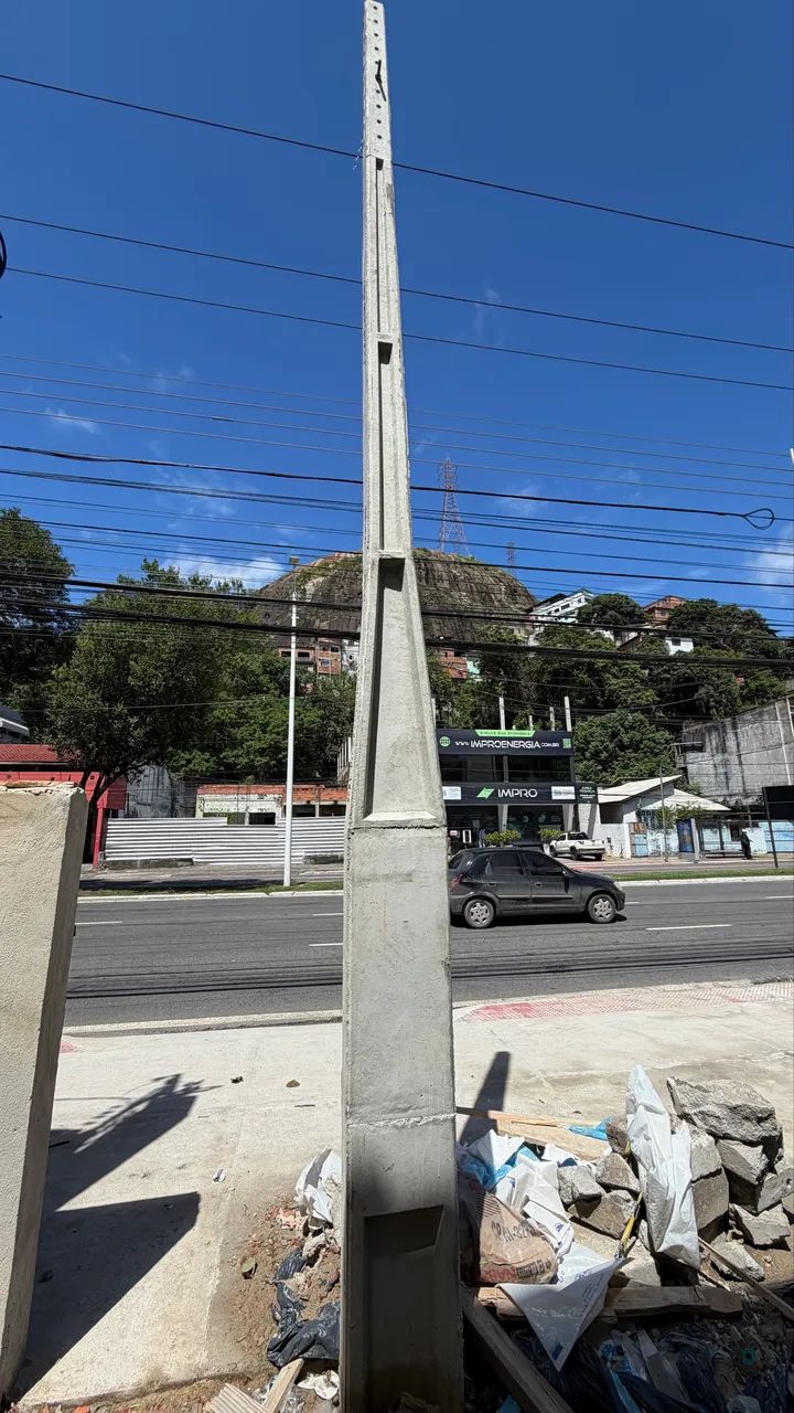 Poste de energia provisório 