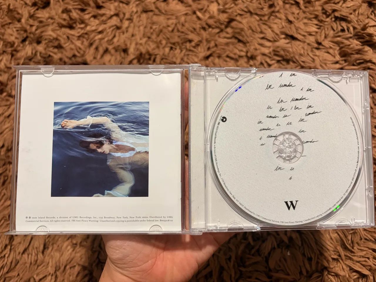 Shawn Mendes Wonder Autografado Signed CD - Foto 3