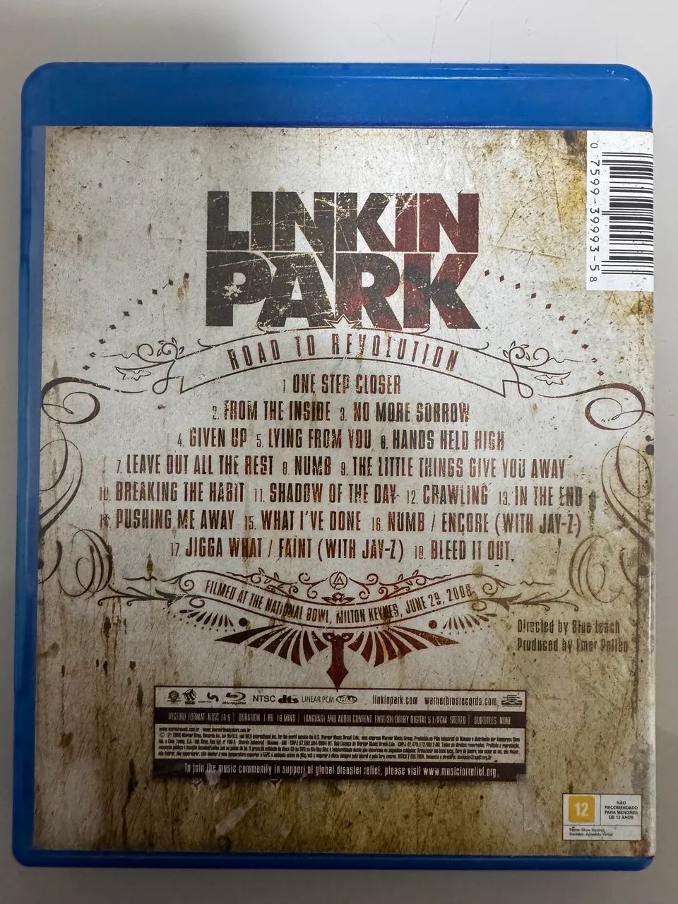 Bluray Linkin Park Road To Revolution - Foto 2
