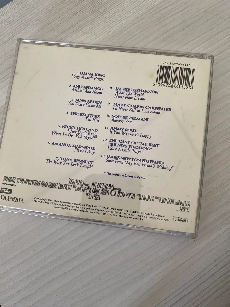 CD O Casamento Do meu melhor amigo - Foto 4