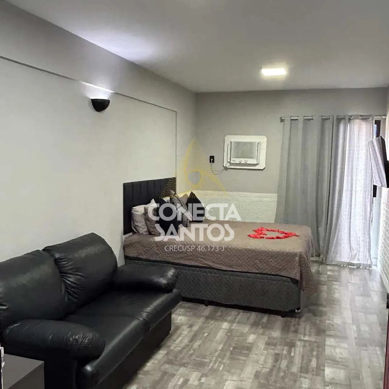 Flat 1 dorm Centro S. Vicente R$ 250 mil, Cod: 895 - Foto 3