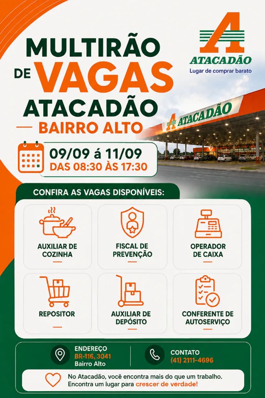Vagas de emprego 