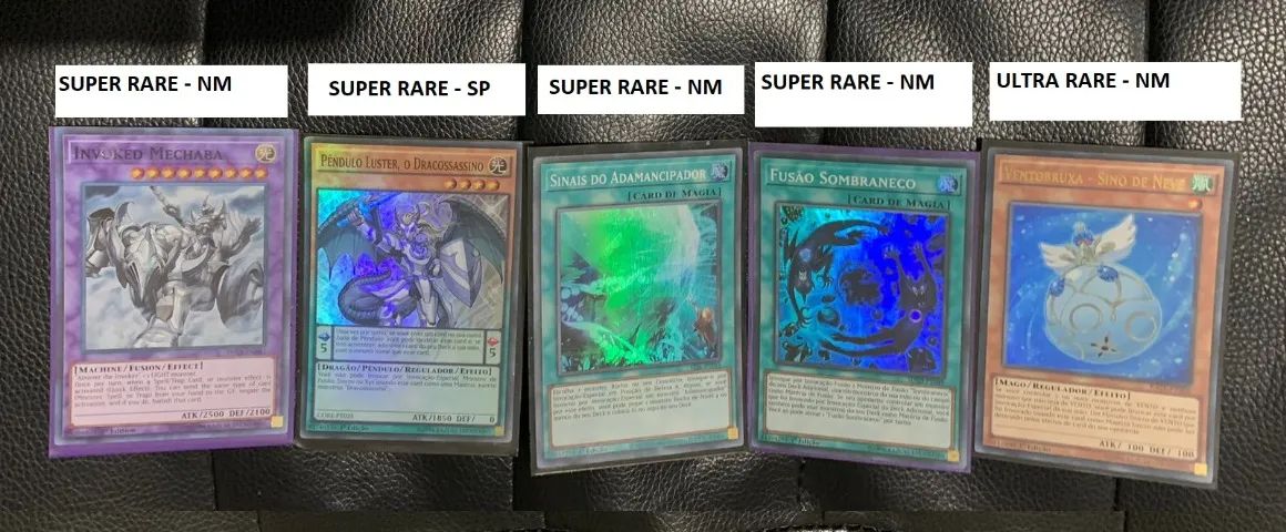 Lote de cartas Super e Ultra rare de Yugioh - Foto 3