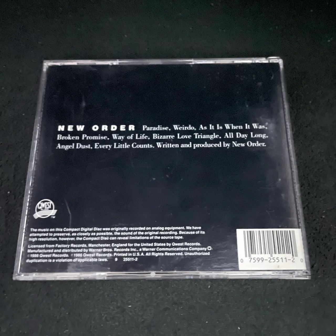 New Order - Brotherhood (CD importado) - Foto 2
