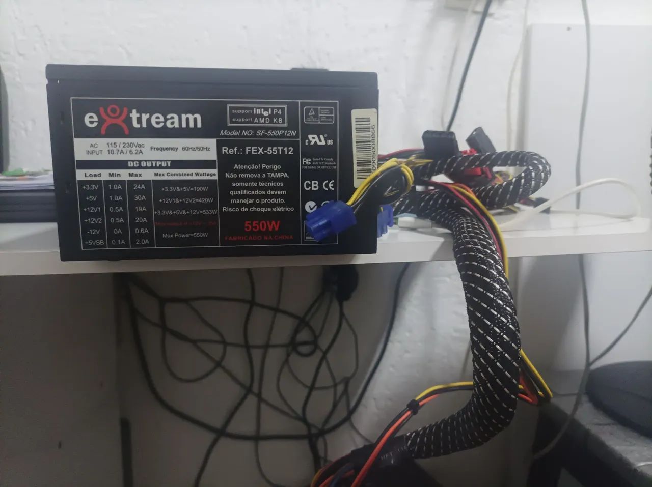 Fonte ATX Extream 550w