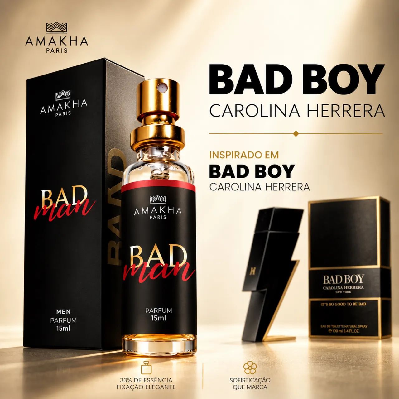 Perfume Bad Boy Carolina Herrera