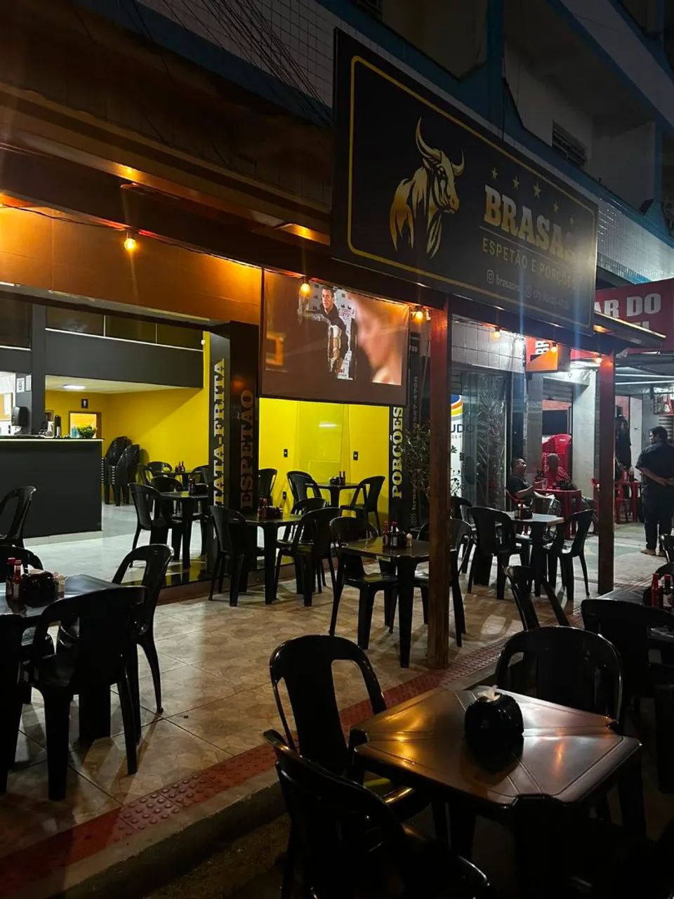 vendo restaurante espetao porções 