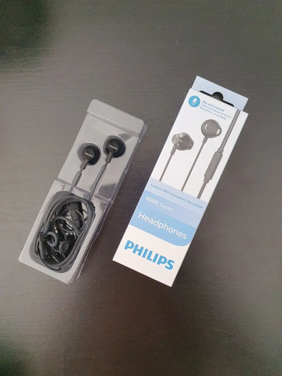 Fone Com Fio Philips Original no Precinho - Com Microfone - Foto 3