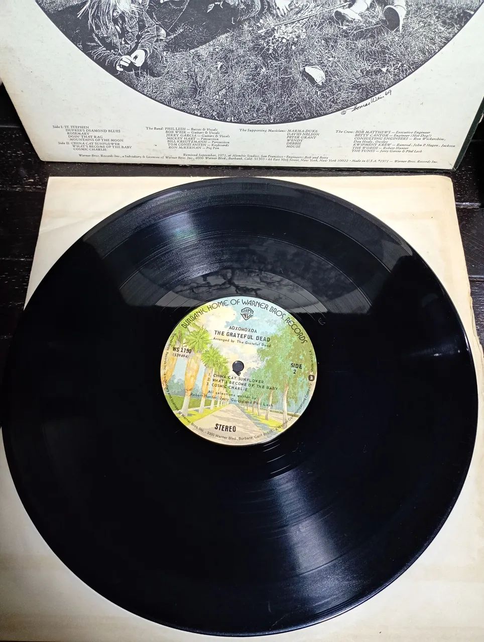 LP THE GRATEFUL DEAD Aoxomoxoa 1971 - Foto 2