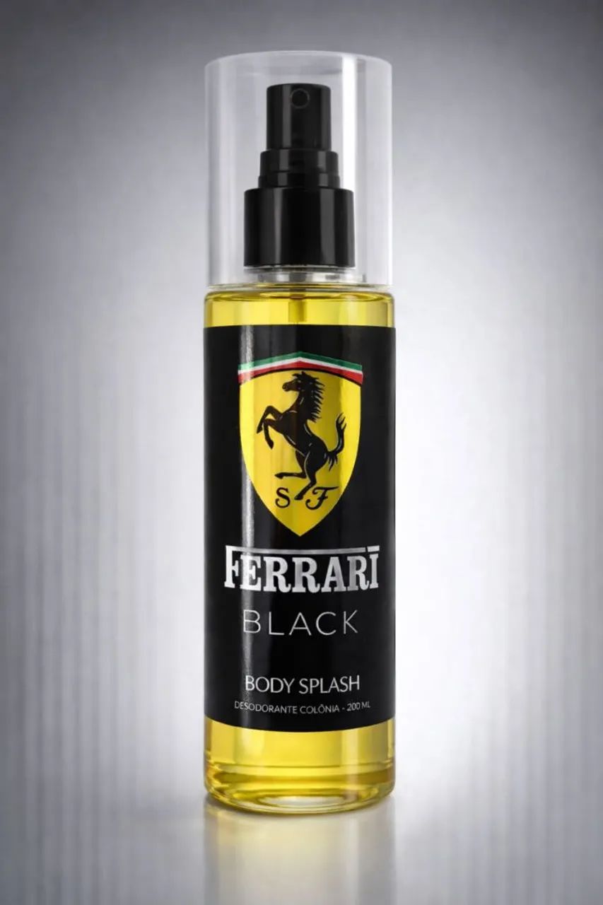 Body splash ferrari Black 200 ml