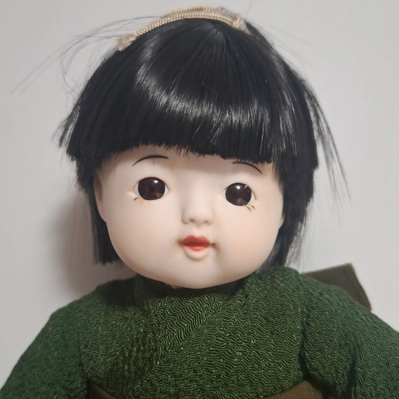 Boneca japonesa de borracha e tecido - Foto 4