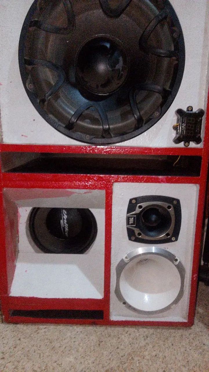 Som de carro com módulo taranps 1200v