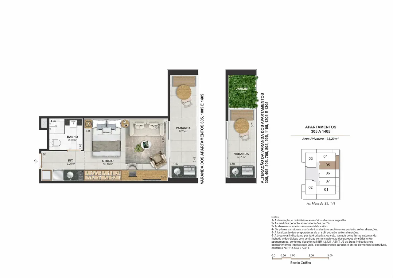 PLANTA 32m²