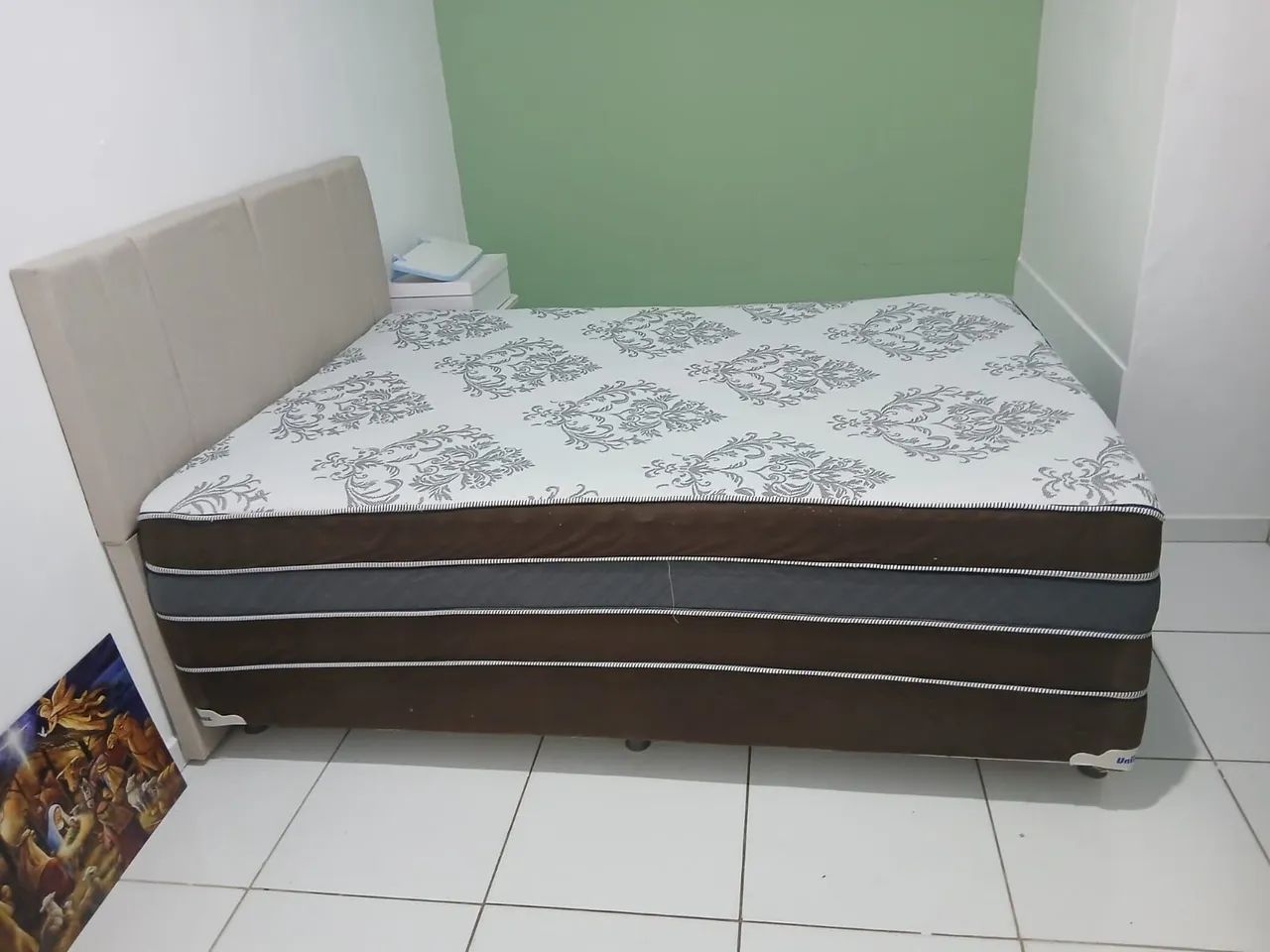 Cabeceira de linho  de casal  - Foto 3