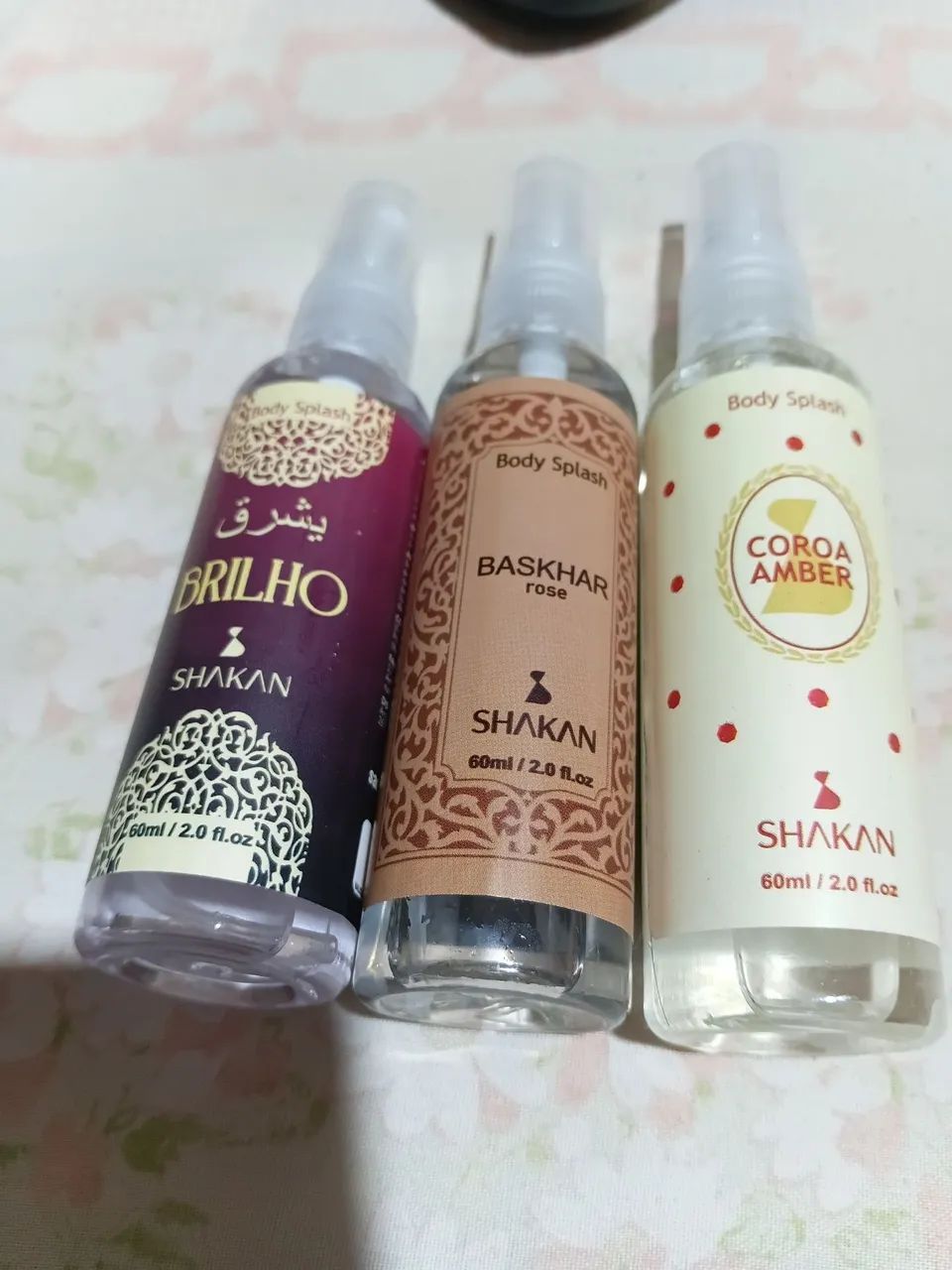Kit de body splah novos 