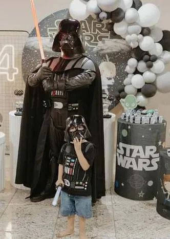 Fantasia Darth Vader Original - Usado