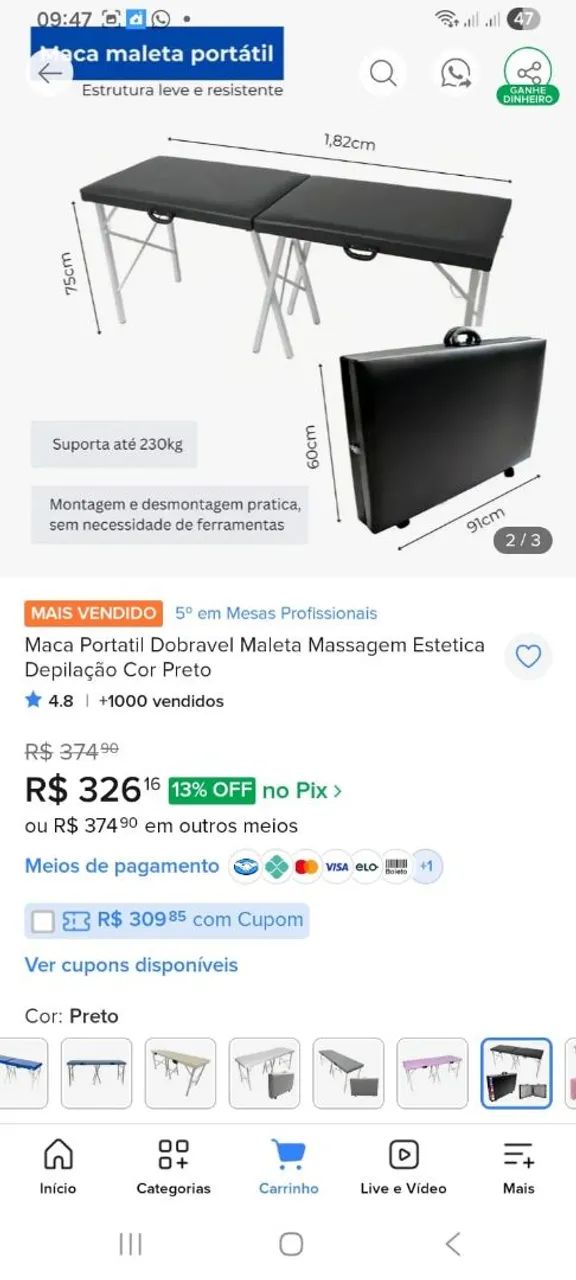 Maca para estética e etc... - Foto 2