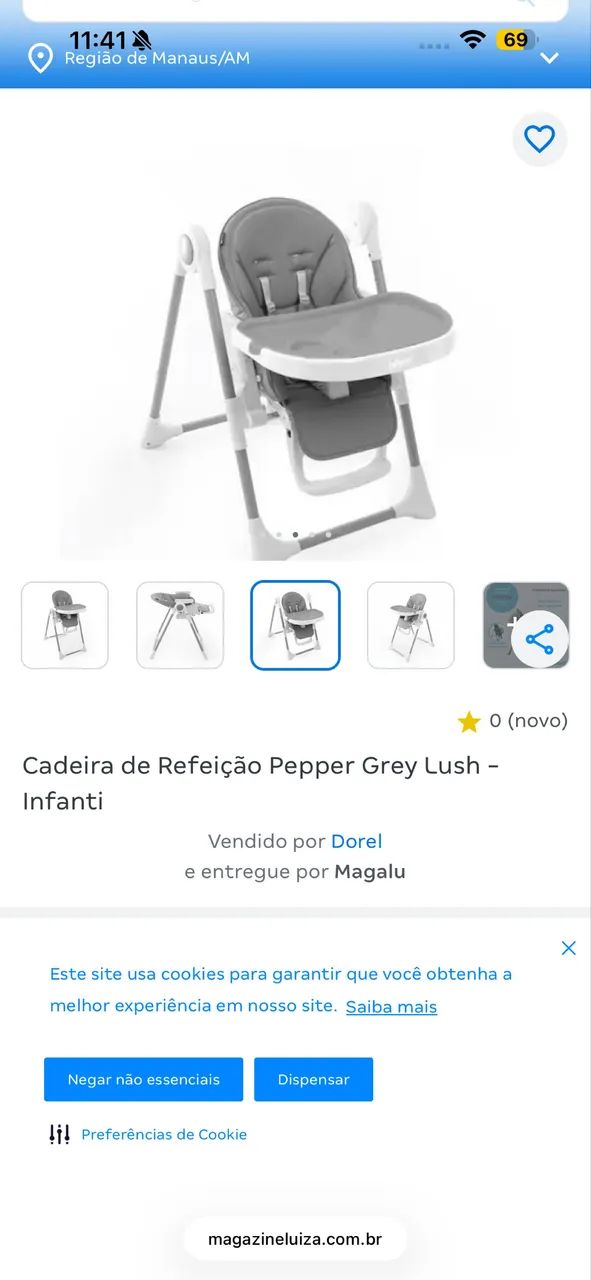 Cadeira/cadeirinha de alimentação  - Foto 3