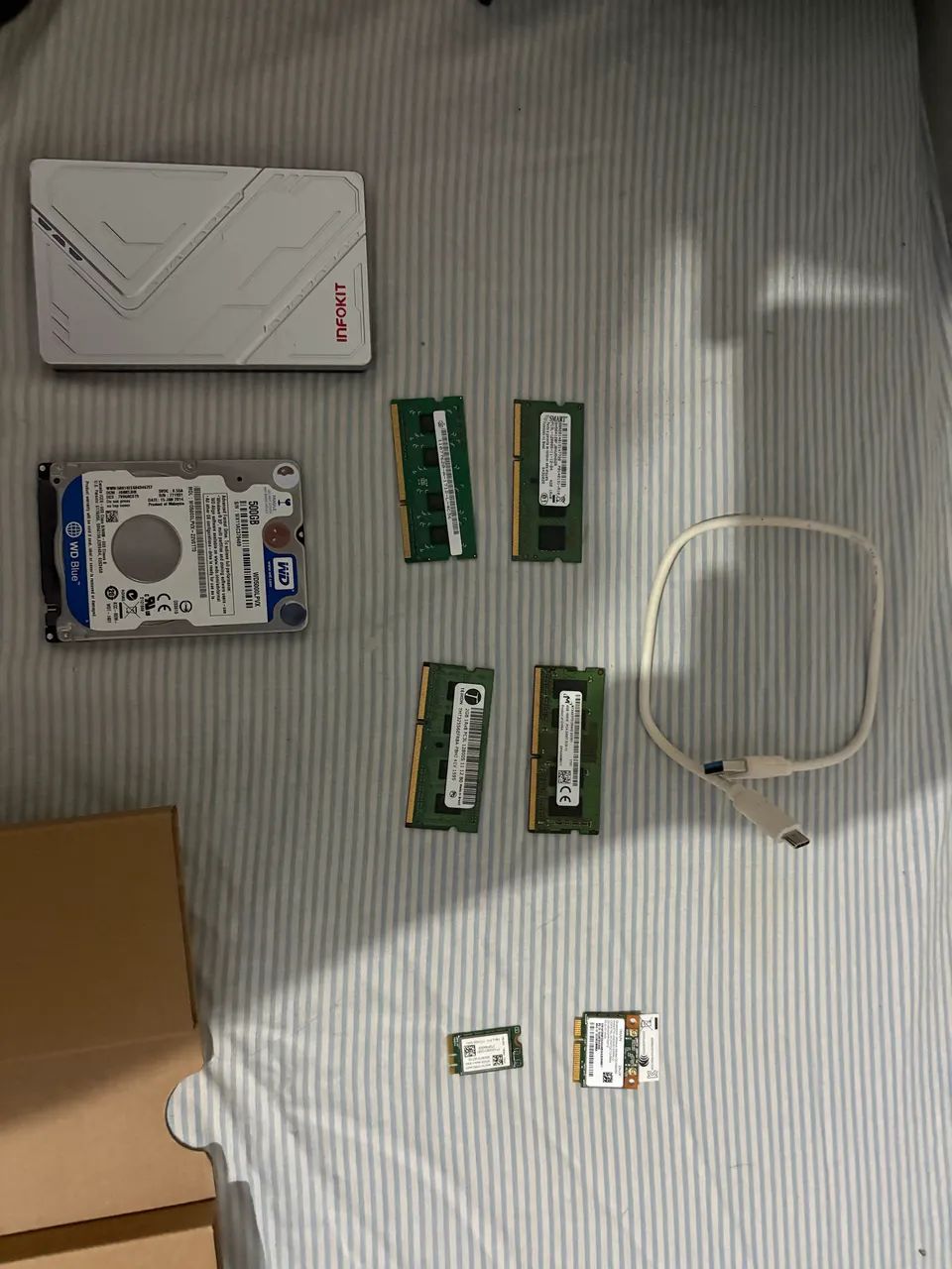 Componentes para pc e notebook.