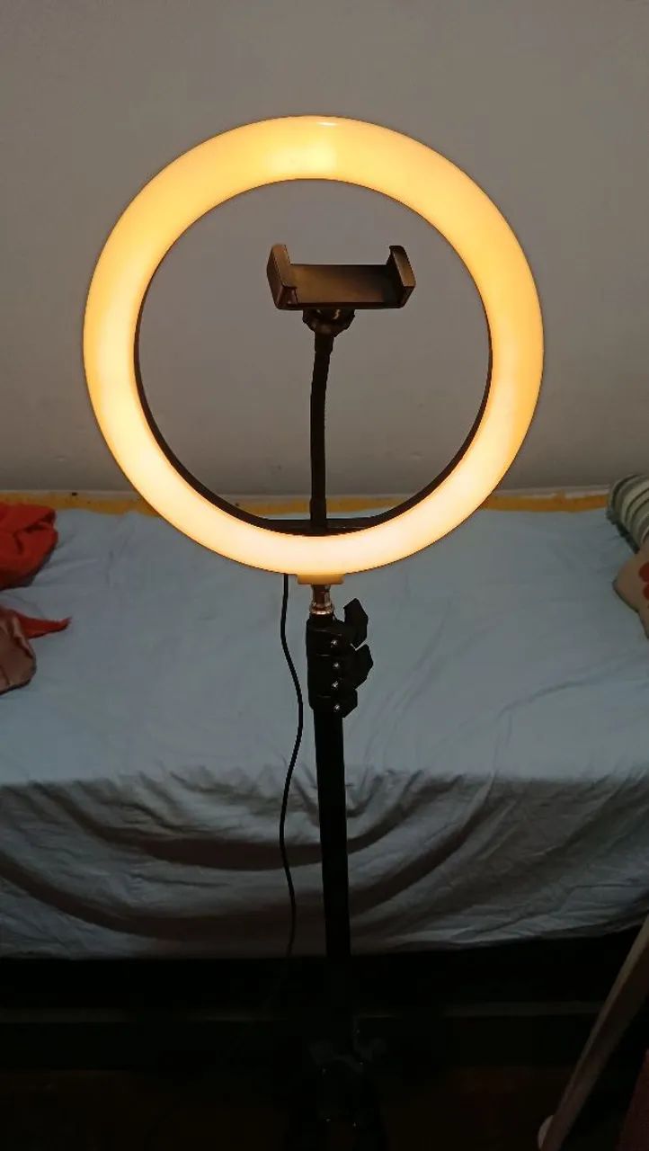 Ring light com tripé  - Foto 5