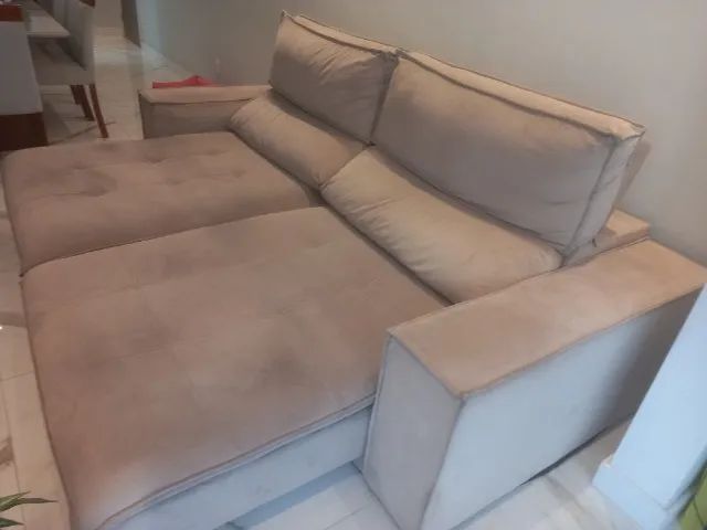 Sofá 3 Lugares Retrátil - Foto 5