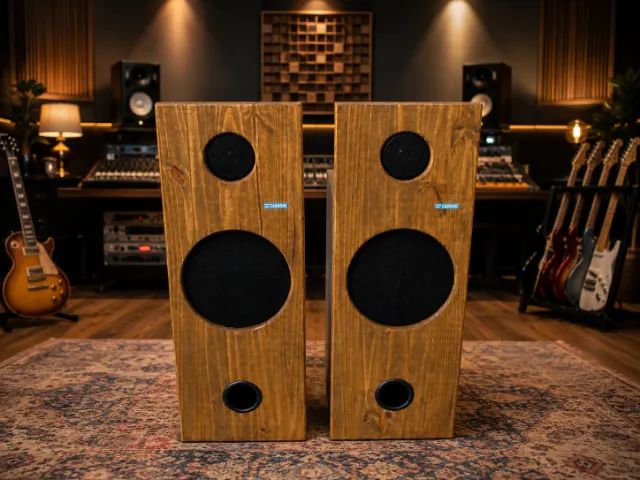 Caixas Torres Buffle Carbone, 12 Polegadas, 150 Watts, 8 Ohms, Novas - Foto 4