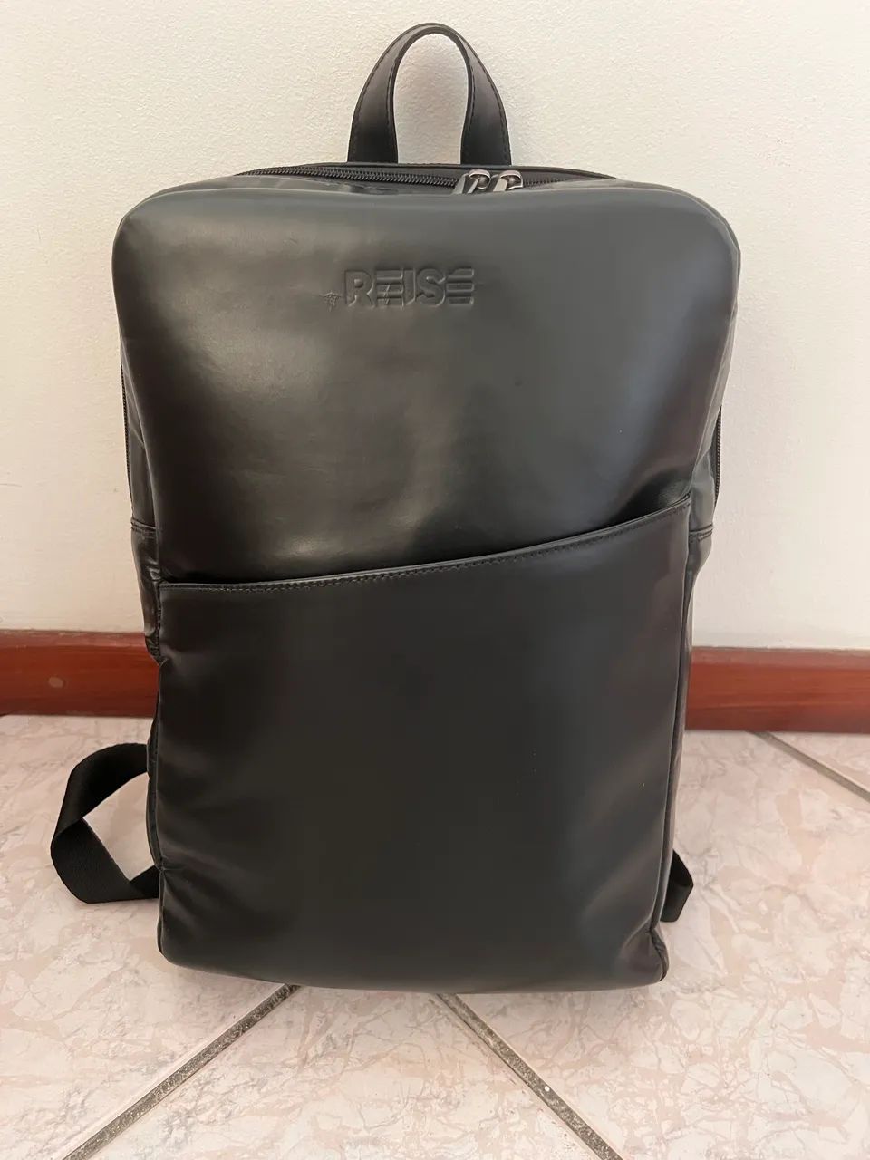 Mochila  Reise em couro legítimo! - Foto 2