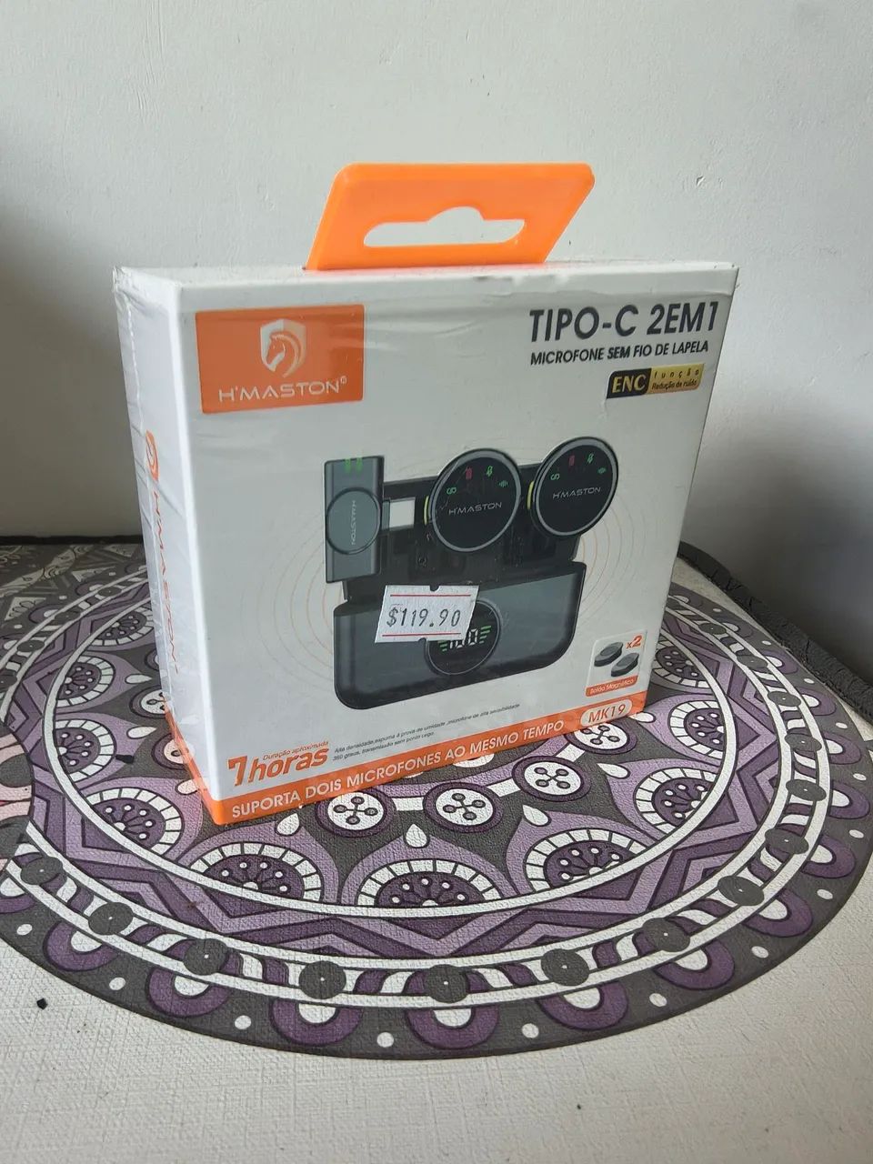 Microfone sem fio H'maston  - Foto 3