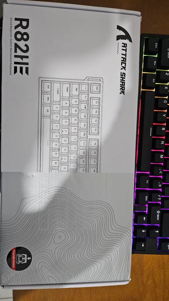 Teclado Magnético Attack Shark R82 HE 8KHZ - Foto 3