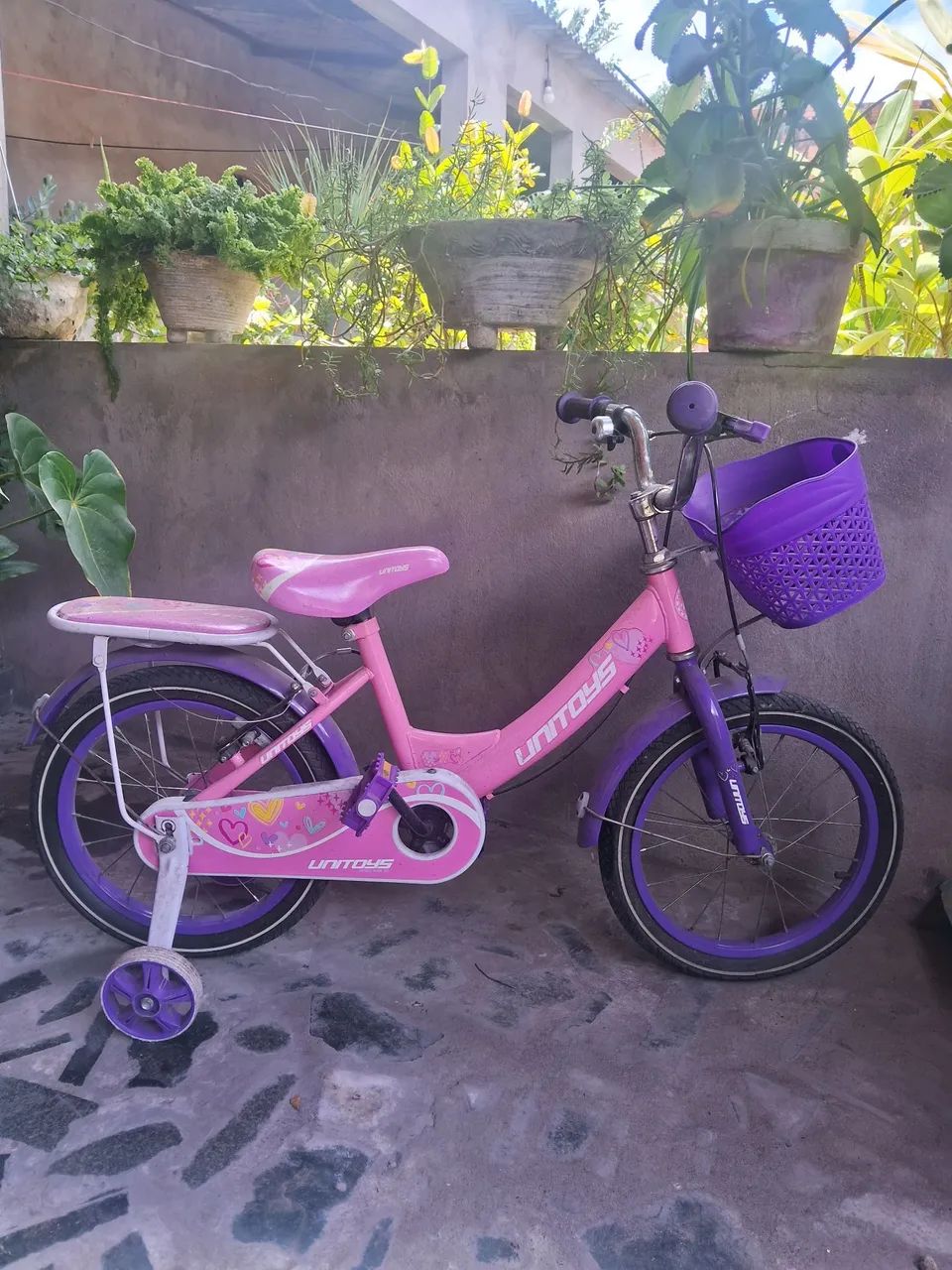 Bicicleta infantil menina