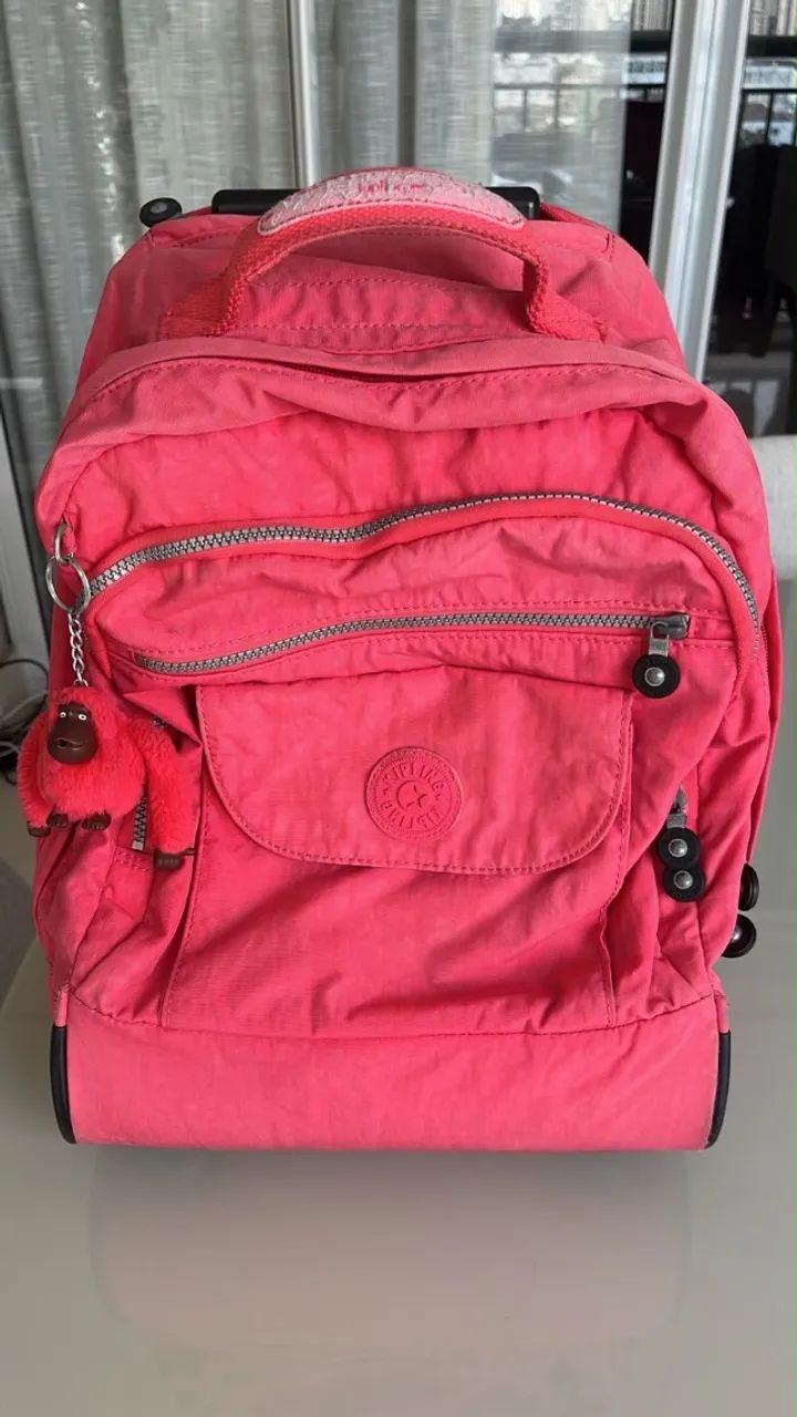 Mochila de rodinha Kipling original 