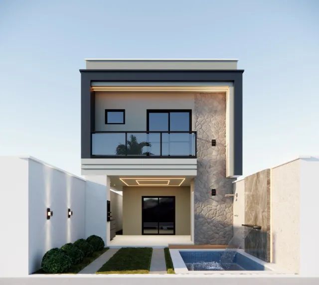 CD 002, Maraponga, Residencial Ouro Verde, casa duplex com 04 suítes, piscina