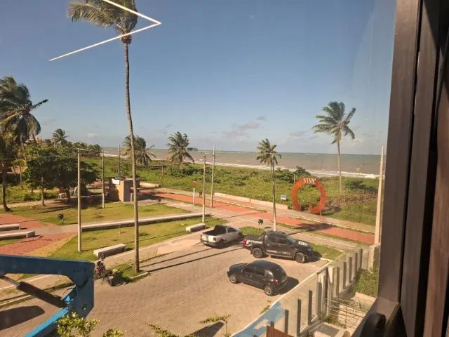 Flat mobiliado 24m2, pe na areia, vista mar, Intermares - Foto 2