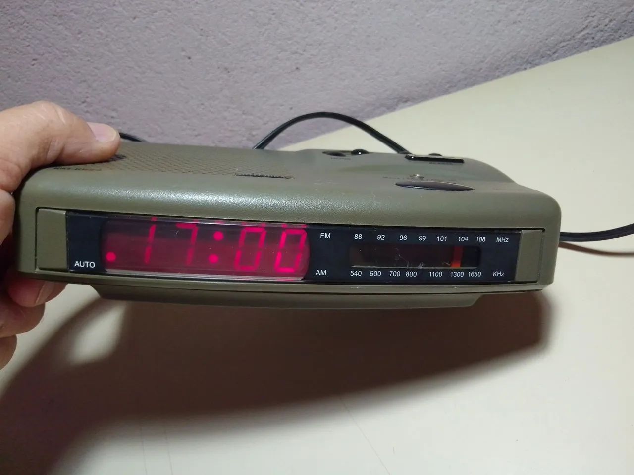 Rádio relógio motobras  - Foto 2